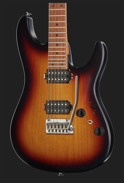 Ibanez AZ2402 TFF Prestige Guitarra Eléctrica Tri Fade Burst Flat 16