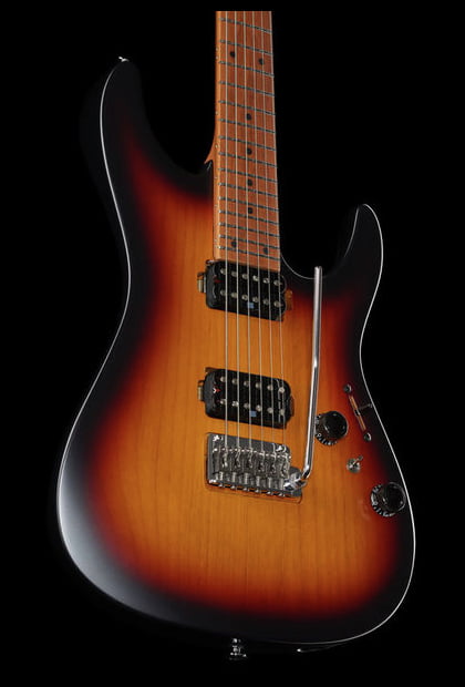 Ibanez AZ2402 TFF Prestige Guitarra Eléctrica Tri Fade Burst Flat 20