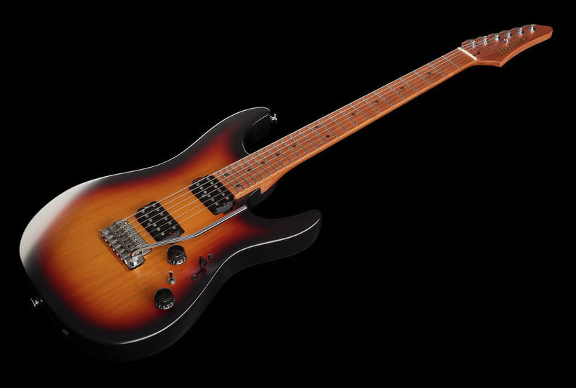 Ibanez AZ2402 TFF Prestige Guitarra Eléctrica Tri Fade Burst Flat 21