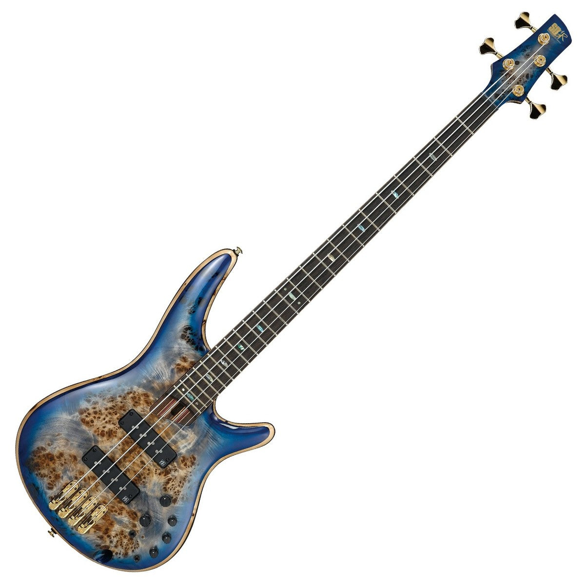 Ibanez SR2600 CBB Premium Bajo Eléctrico Cerulean Blue Burst 3