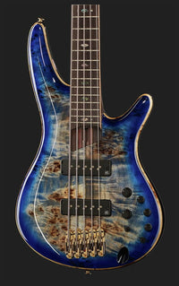 Ibanez SR2605 CBB Premium Bajo Eléctrico 5 Cuerdas Cerulean Blue Burst 8