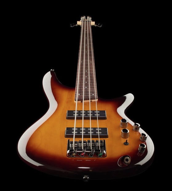 Ibanez SR370EF BBT Fretless Bajo Eléctrico Brown Burst 19