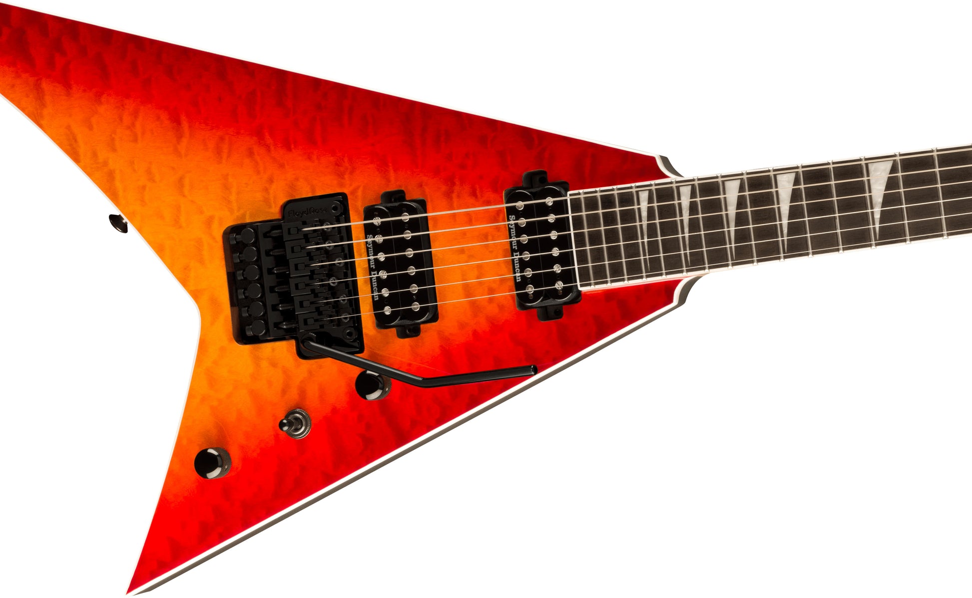 Jackson RR24PS Rhoads Pro Plus Series EB Guitarra Eléctrica Fire Storm 3