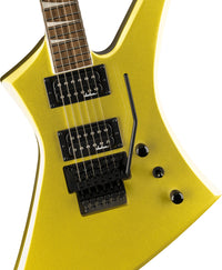 Jackson KEX Kelly X Series La Guitarra Eléctrica Lime Green Metallic 3