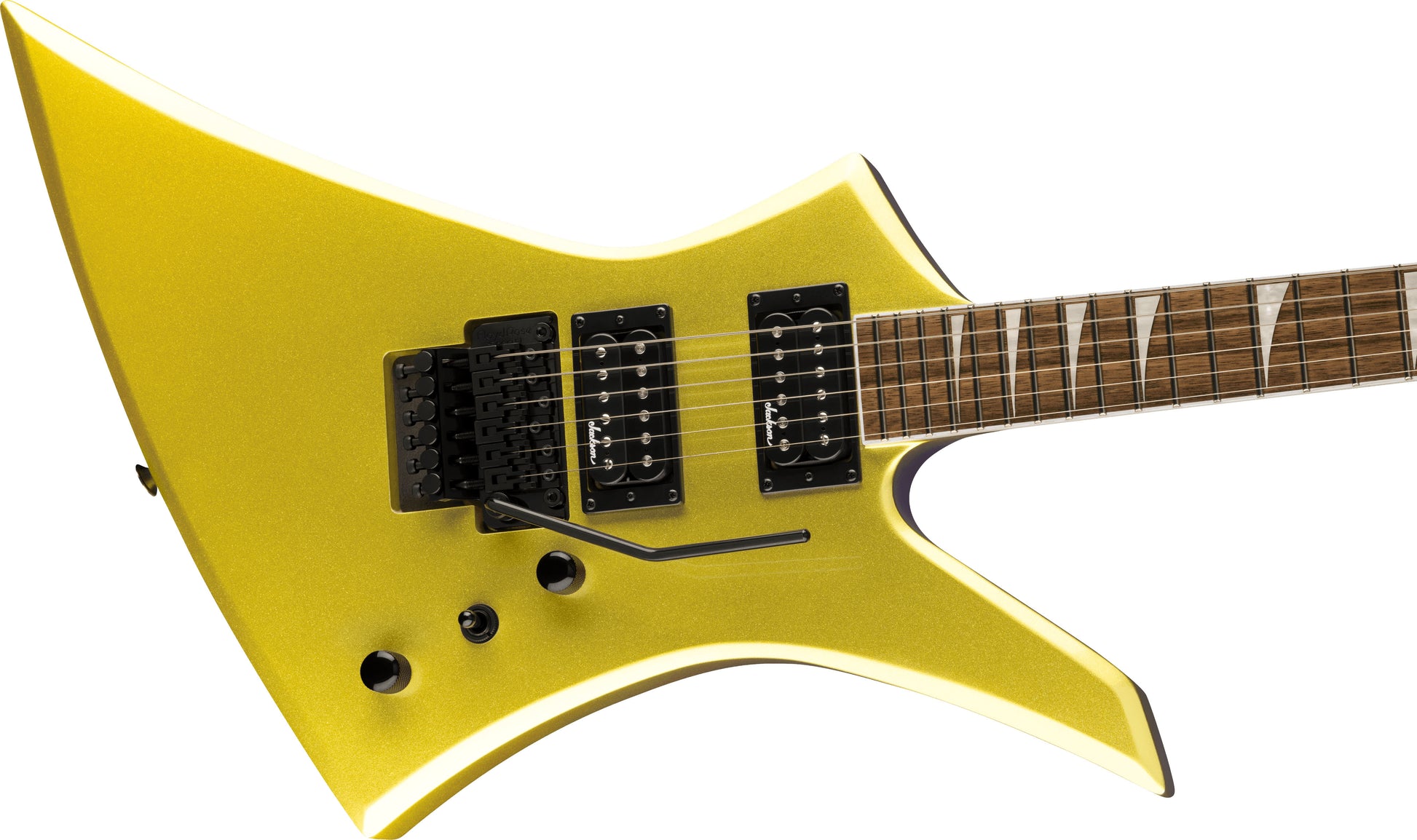 Jackson KEX Kelly X Series La Guitarra Eléctrica Lime Green Metallic 4