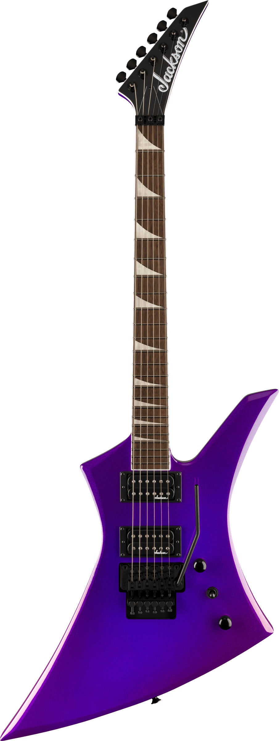 Jackson KEX Kelly X Series La Guitarra Eléctrica Deep Purple Metallic 1