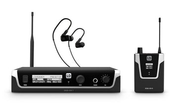 Ld Systems U505 IEM HP Sistema Inalámbrico de Monitoraje Inear con Auriculares 1
