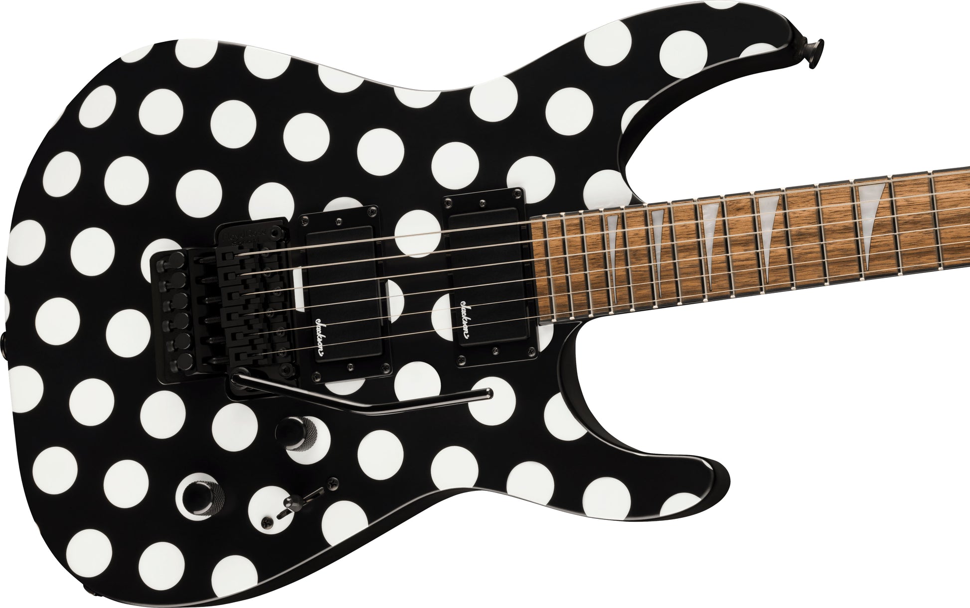 Jackson SLX DX Soloist X Series La Guitarra Eléctrica Polka Dot 3