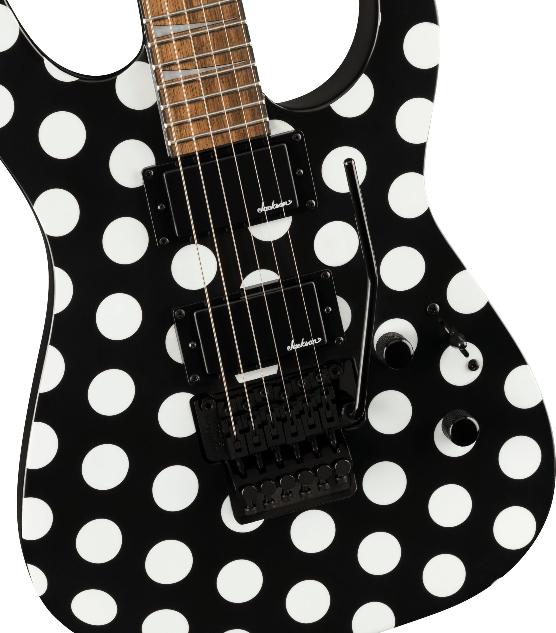 Jackson SLX DX Soloist X Series La Guitarra Eléctrica Polka Dot 4