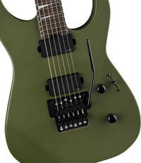 Jackson SL2MG Soloist American Series EB Guitarra Eléctrica Matte Army Drab 4