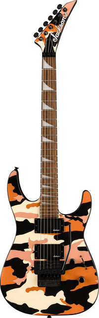 Jackson SLX DX Camo Soloist X Series La Guitarra Eléctrica Butterscotch Camo 1