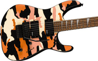 Jackson SLX DX Camo Soloist X Series La Guitarra Eléctrica Butterscotch Camo 3