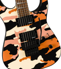 Jackson SLX DX Camo Soloist X Series La Guitarra Eléctrica Butterscotch Camo 4