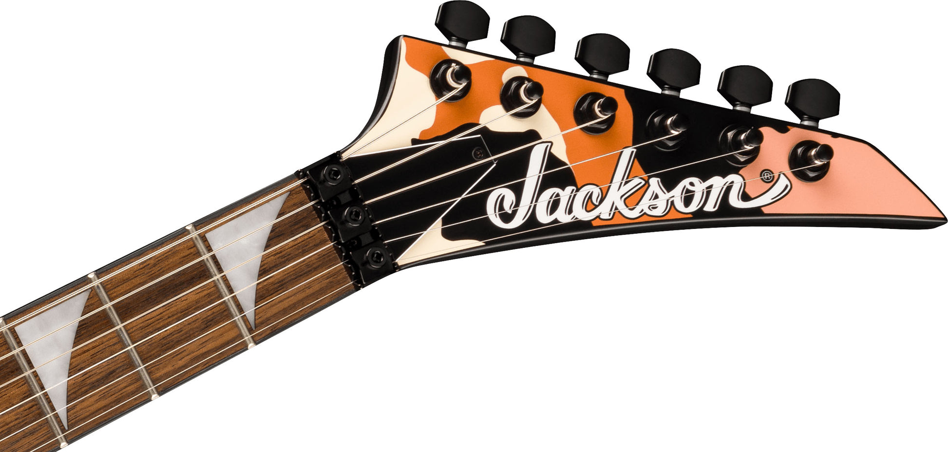 Jackson SLX DX Camo Soloist X Series La Guitarra Eléctrica Butterscotch Camo 5