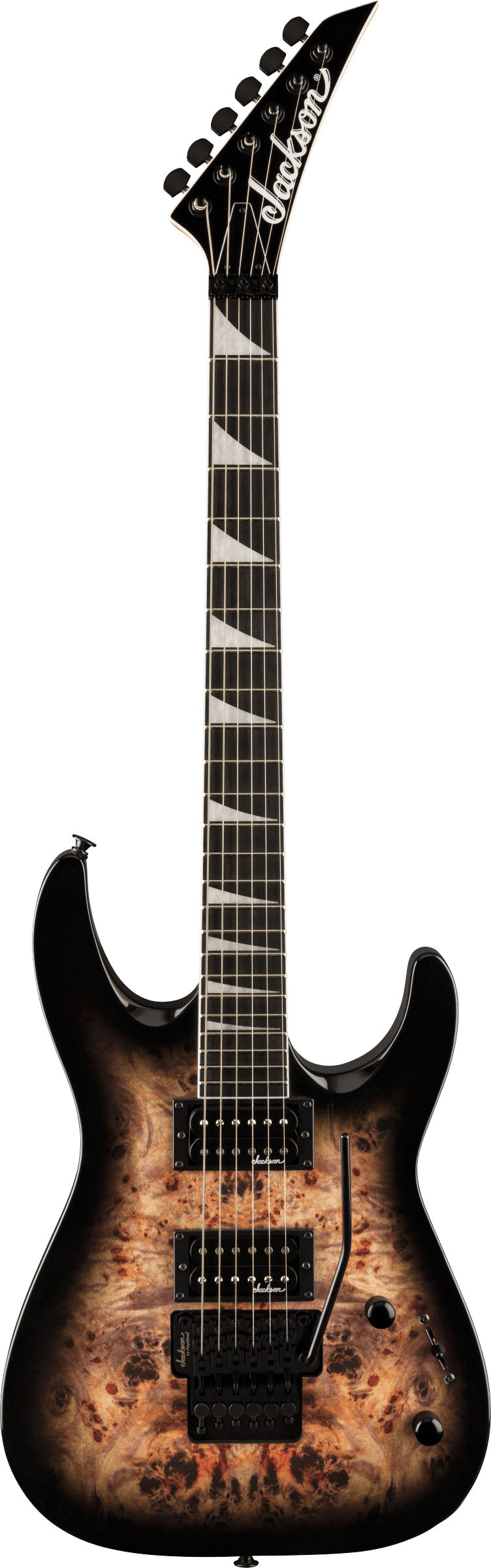 Jackson JS32 DKAP Dinky JS Series AM Guitarra Eléctrica Transparent Black Burst 1