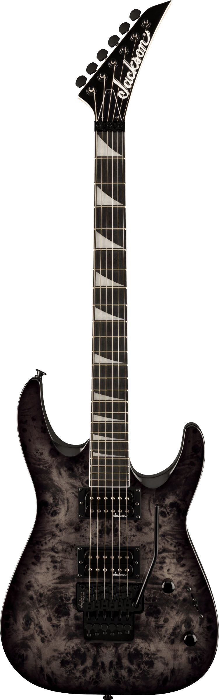 Jackson JS32 DKAP Dinky JS Series AM Guitarra Eléctrica Transparent Black 1