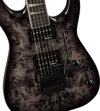 Jackson JS32 DKAP Dinky JS Series AM Guitarra Eléctrica Transparent Black 4