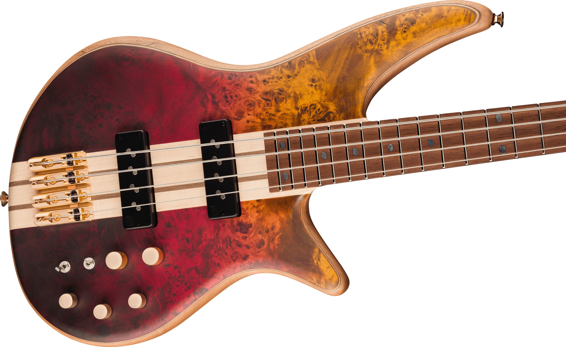 Jackson Spectra Bass SBP IV Pro Series Cj Bajo Eléctrico Firestorm Fade 3