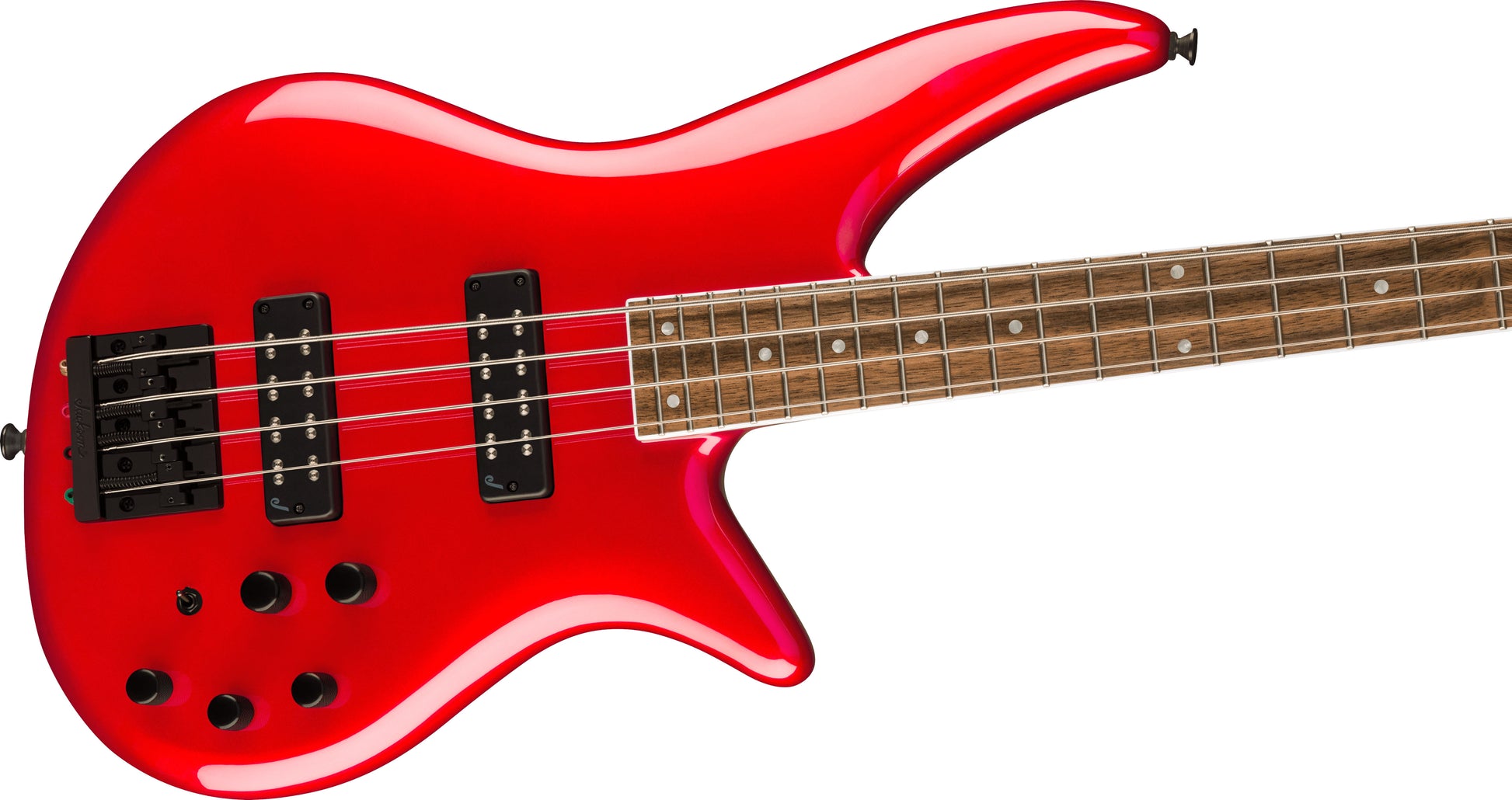 Jackson Spectra Bass SBX IV X Series La Bajo Eléctrico Candy Apple Red 3