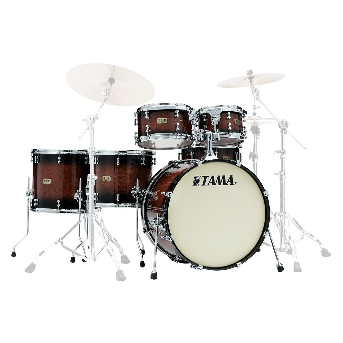 Tama LKP52HTS GKP Sound Lab Project Dynamic Kapur Bateria Acustica Black Kapur Burst. Demo 1