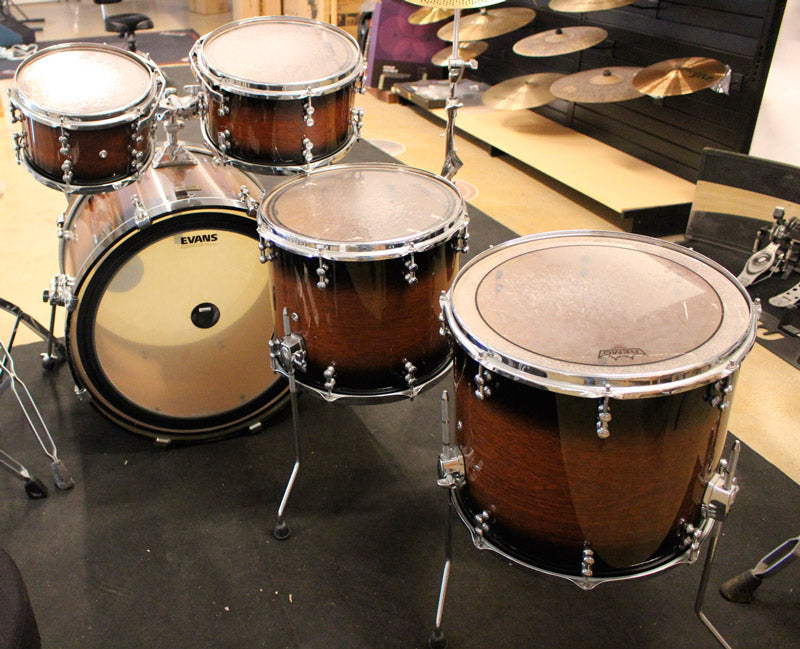 Tama LKP52HTS GKP Sound Lab Project Dynamic Kapur Bateria Acustica Black Kapur Burst. Demo 9