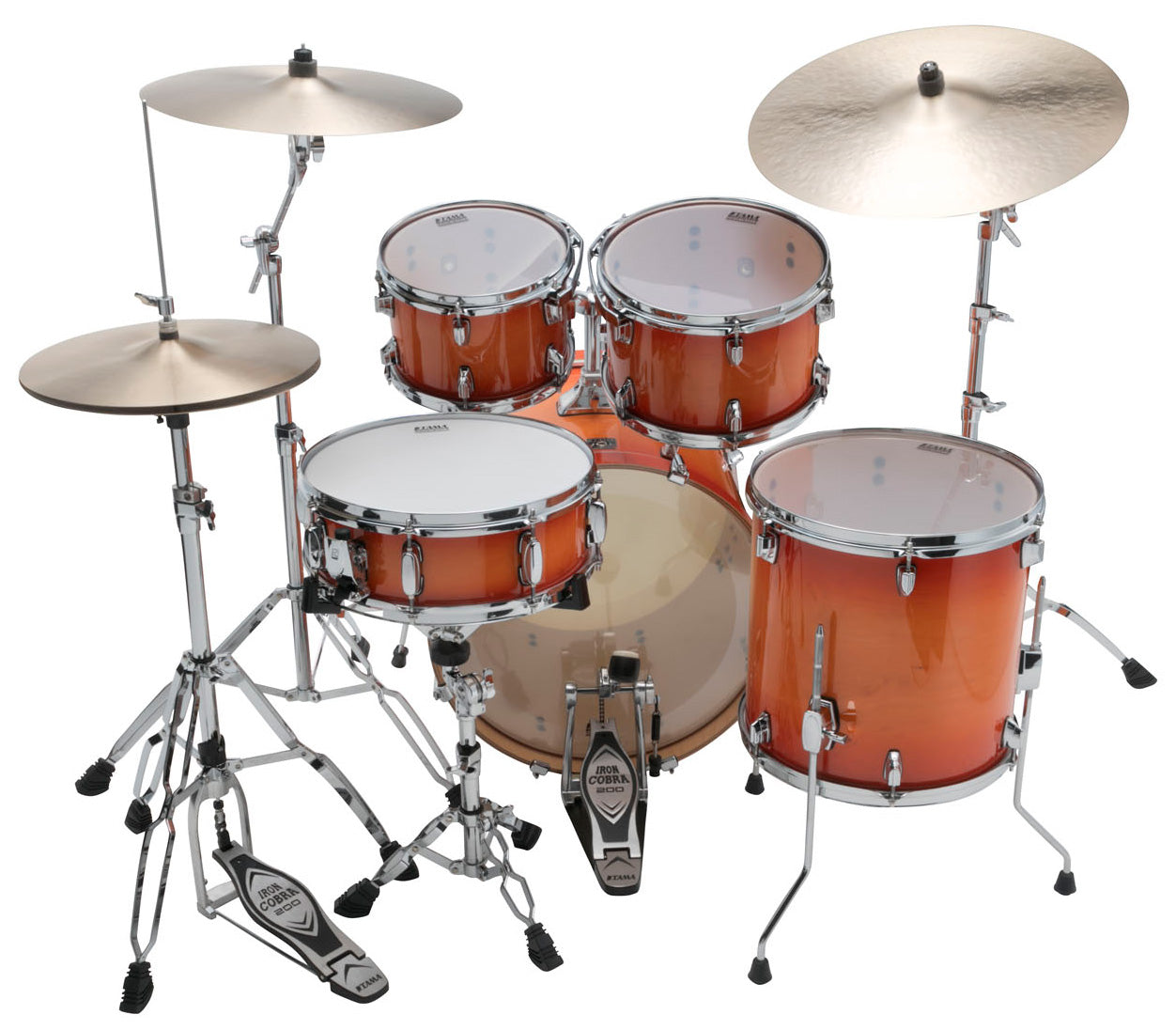 Tama CL50RS TLB Superstar Classic Batería Acústica Tangerine Lacquer Burst 21