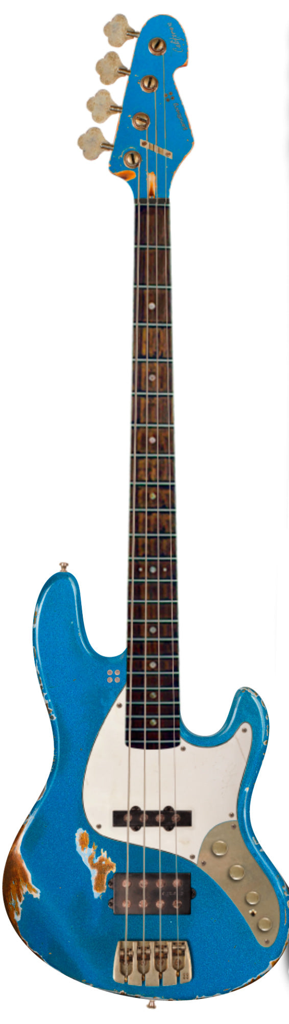 Sandberg California TM Masterpiece Custom Shop PF Bajo Eléctrico Lake Placid Blue 1