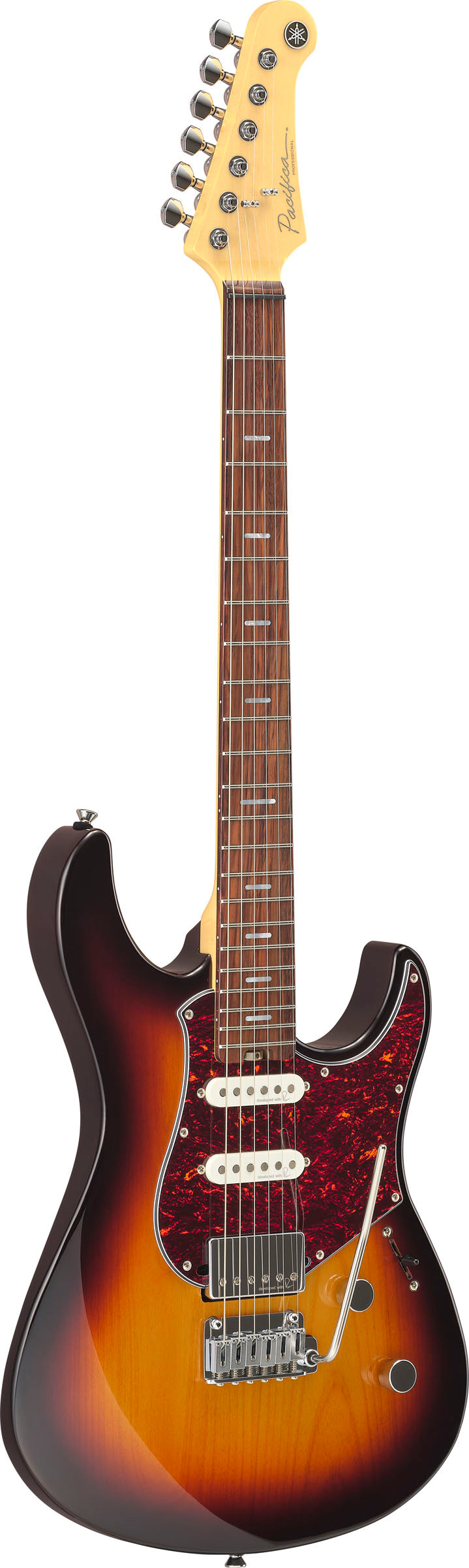 Yamaha PACP12 DB Pacifica Professional RW Guitarra Eléctrica Desert Burst 2