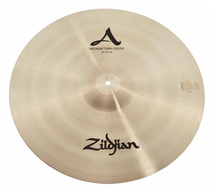 Zildjian A0234 A Zildjian Plato Batería Medium Thin Crash 20 Pulgadas 2