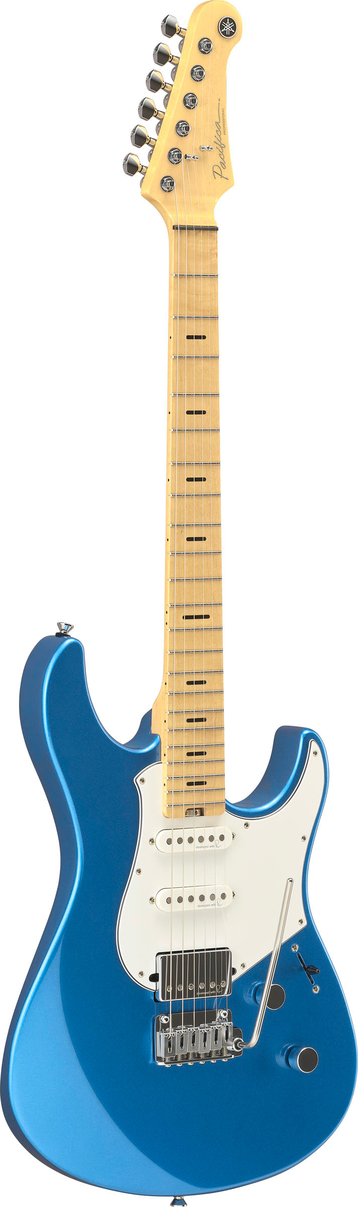 Yamaha PACP12M SPB Pacifica Professional MN Guitarra Eléctrica Sparkle Blue 2