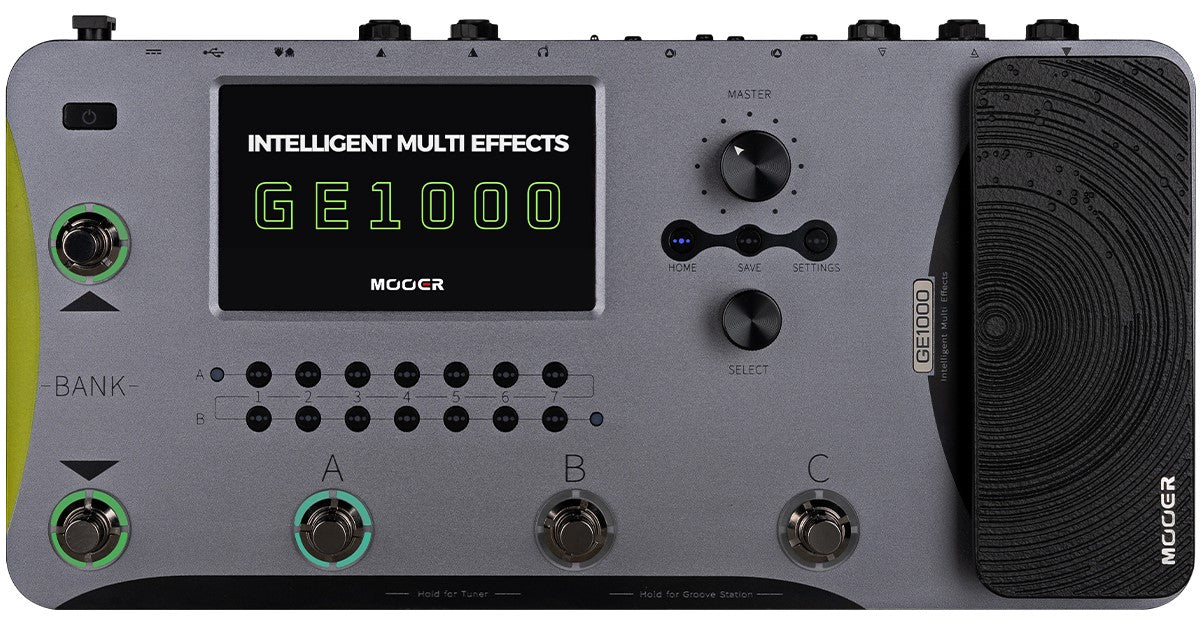 Mooer GE1000 Pedalera Multiefectos Guitarra 9