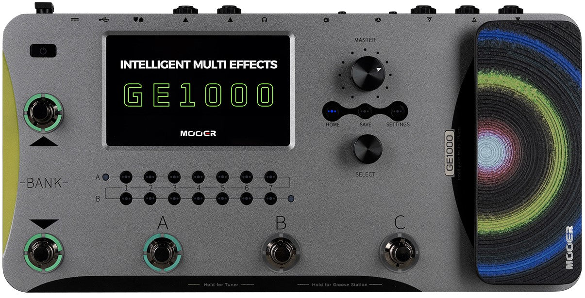 Mooer GE1000 LI Pedalera Multiefectos Guitarra 9