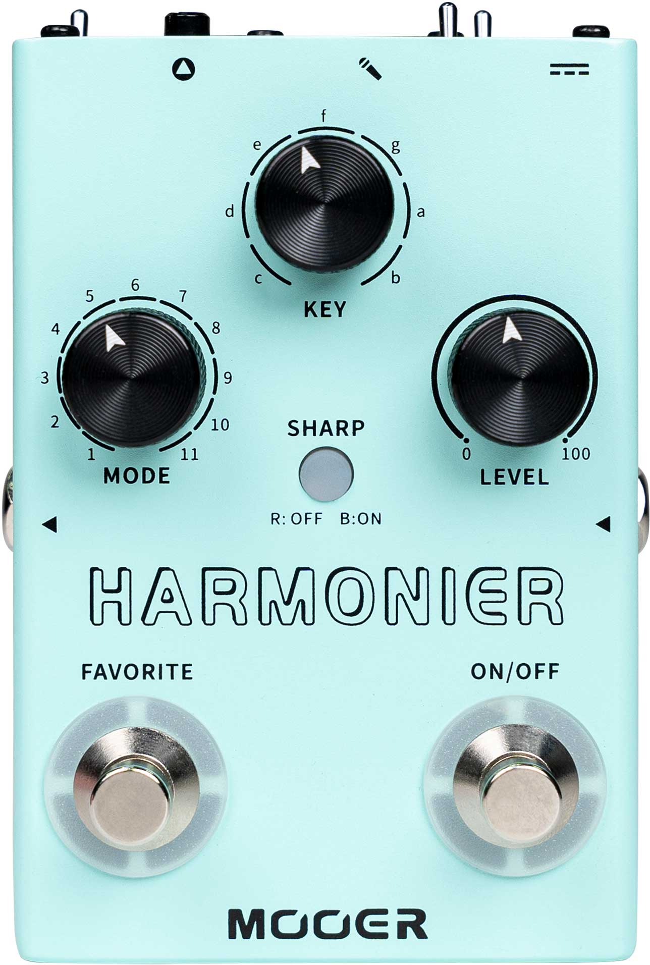 Mooer MVP2 Harmonier Pedal para Voz 8