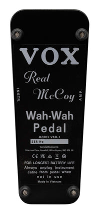 Vox VRM1 Real MCcoy Pedal Wah 4