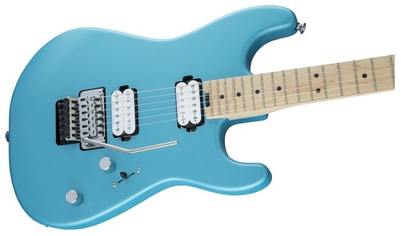 Charvel Pro-Mod San Dimas Style 1 FR MN Guitarra Eléctrica Matte Blue Frost 5