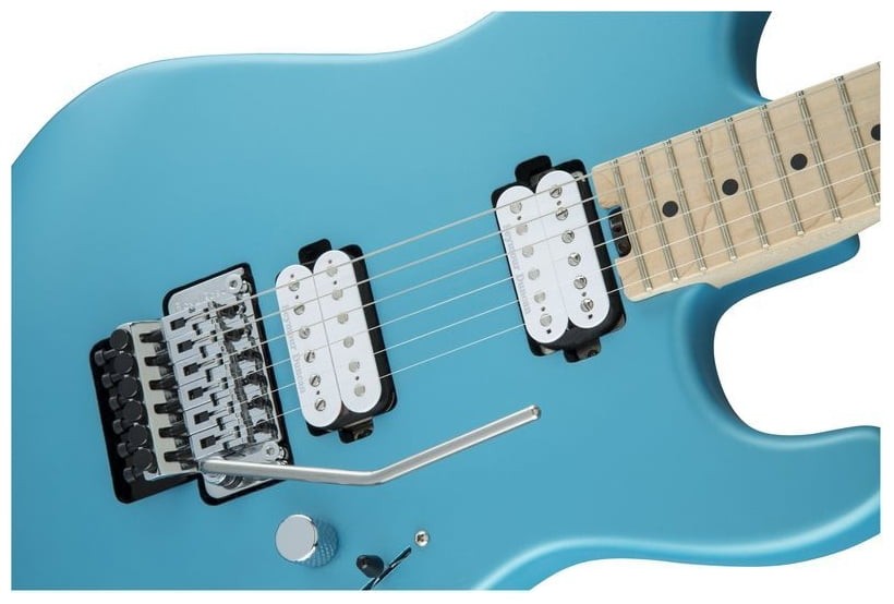 Charvel Pro-Mod San Dimas Style 1 FR MN Guitarra Eléctrica Matte Blue Frost 6