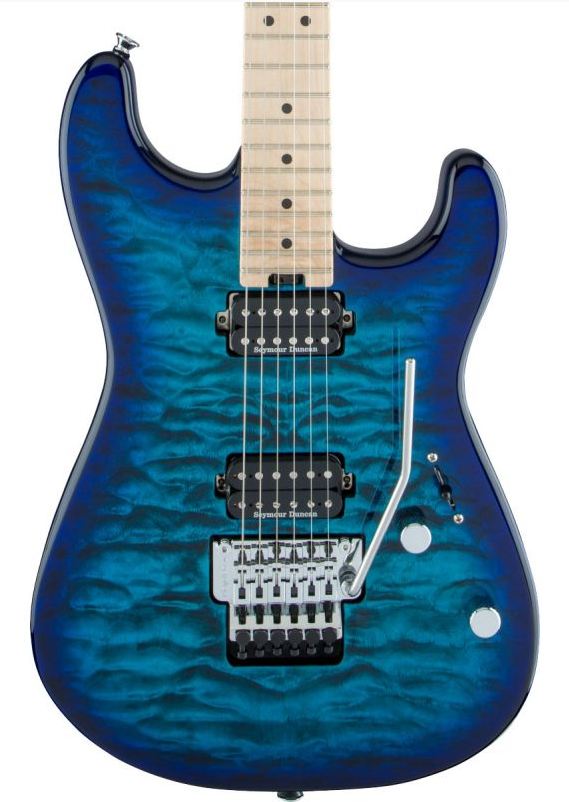 Charvel Pro-Mod San Dimas Style 1 FR MN Guitarra Eléctrica Chlorine Burst 5