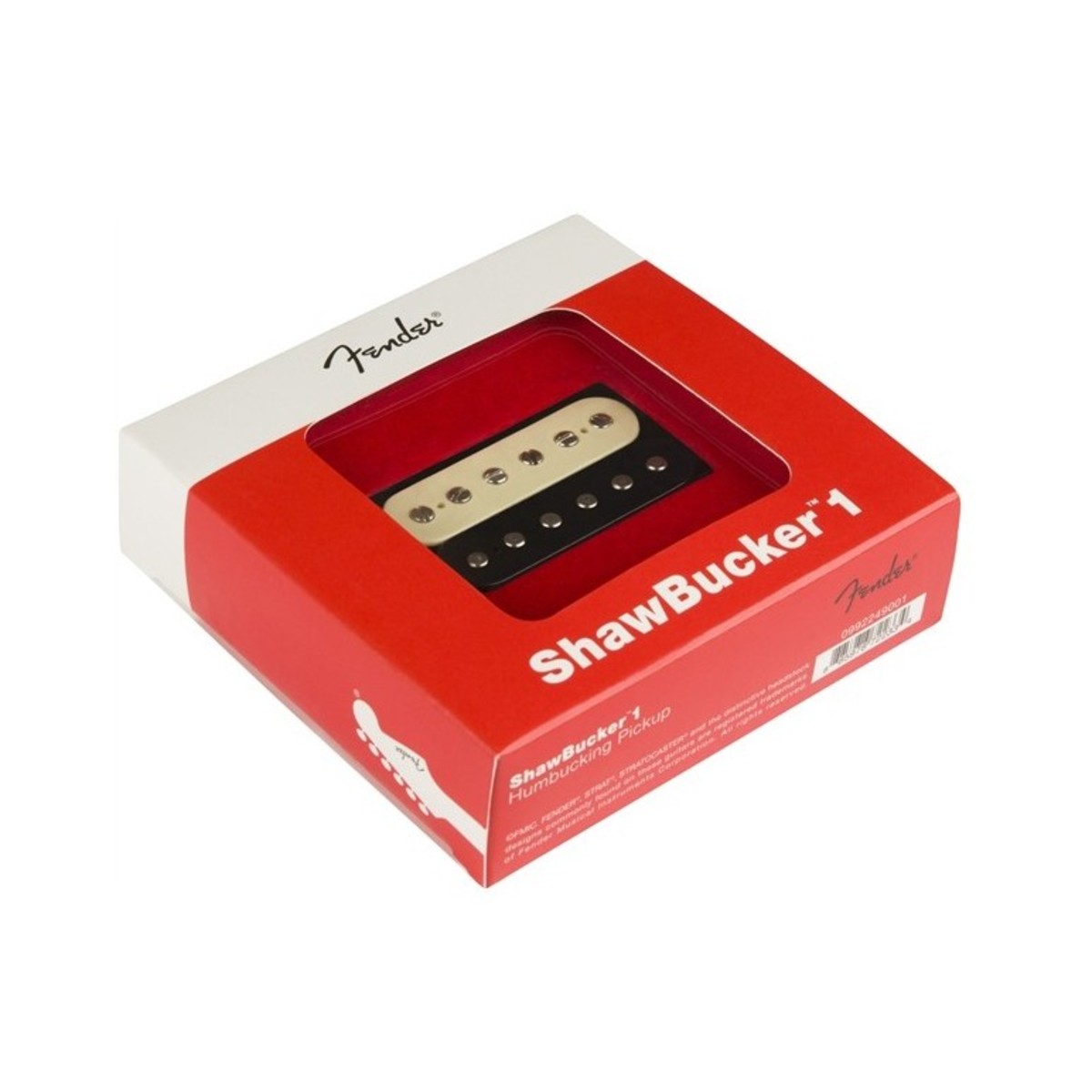 Fender 0992249001 Shawbucker 1 Zebra Pastilla Humbucker 6