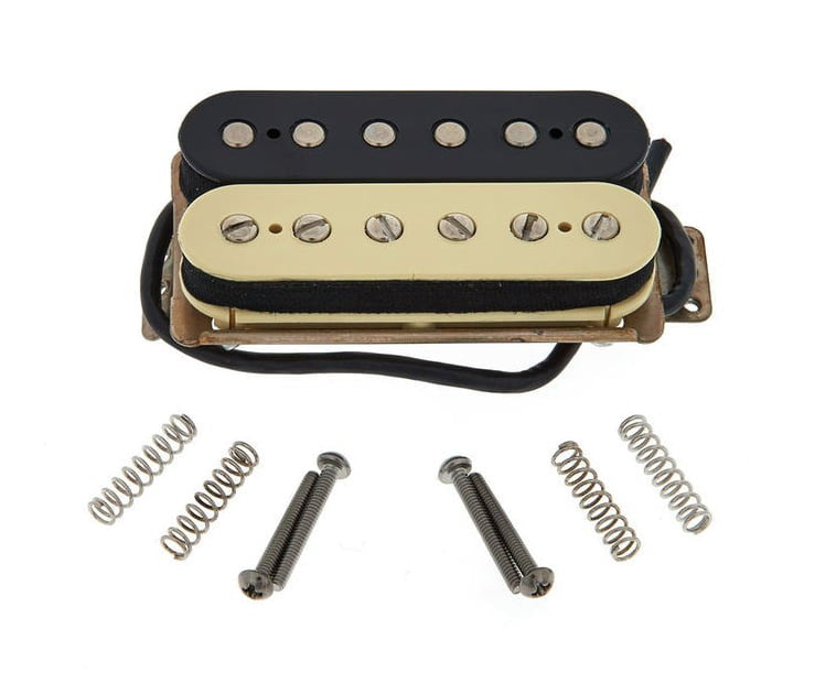 Fender 0992249002 Shawbucker 2 Zebra Humbucker Pastilla Puente Guitarra 4