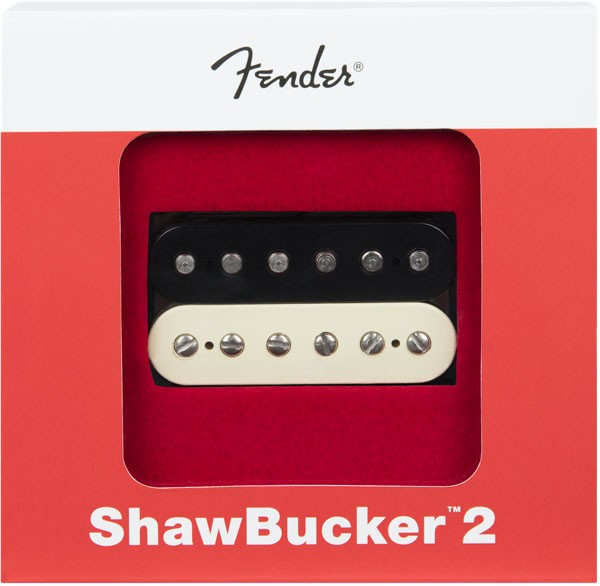 Fender 0992249002 Shawbucker 2 Zebra Humbucker Pastilla Puente Guitarra 5