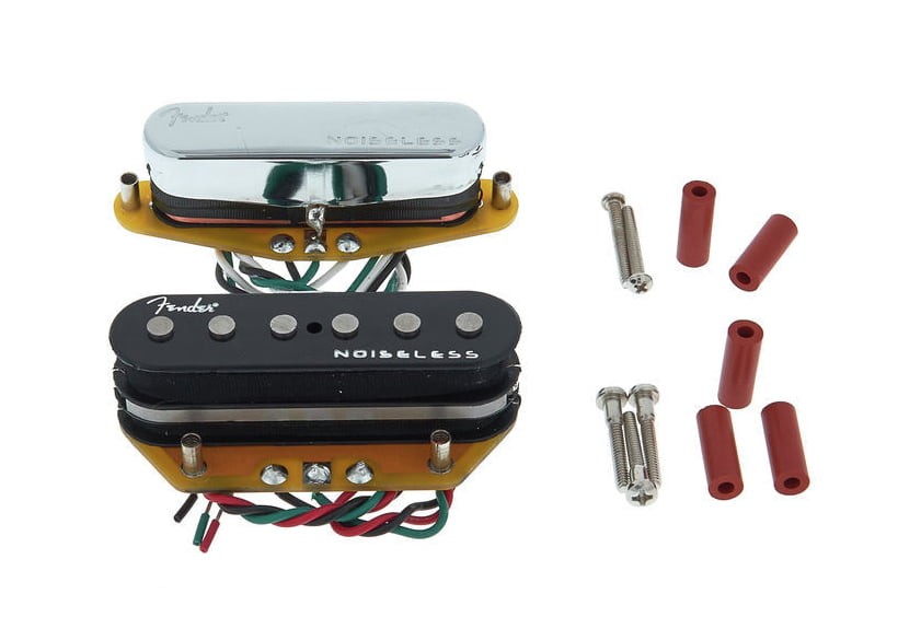 Fender 0992261000 Gen4 Noiseless Telecaster Pickups Set Pastillas Guitarra 4