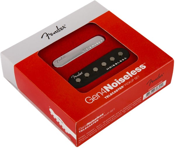 Fender 0992261000 Gen4 Noiseless Telecaster Pickups Set Pastillas Guitarra 5