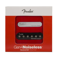 Fender 0992261000 Gen4 Noiseless Telecaster Pickups Set Pastillas Guitarra 6