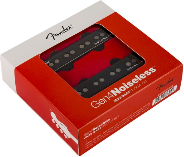 Fender 0992262000 Gen4 Noiseless Jazz Bass Pickups Set Pastillas Bajo 5