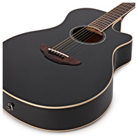 Yamaha APX 600 BLK Guitarra Electroacústica Negra 4