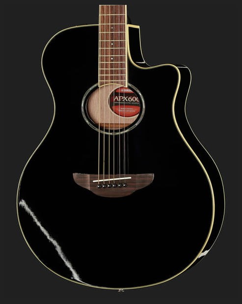 Yamaha APX 600 BLK Guitarra Electroacústica Negra 10