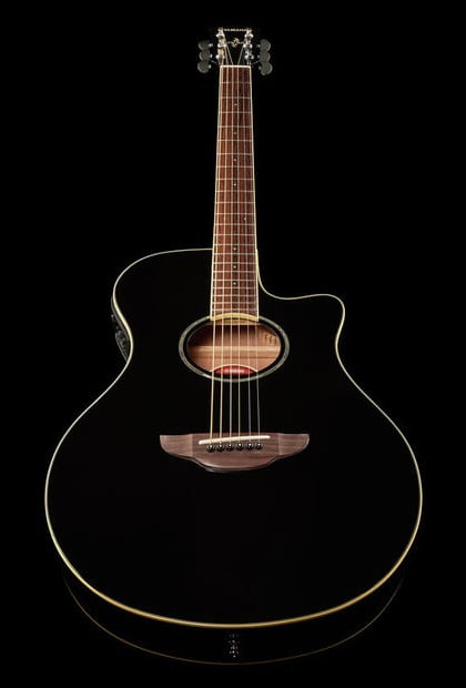 Yamaha APX 600 BLK Guitarra Electroacústica Negra 19