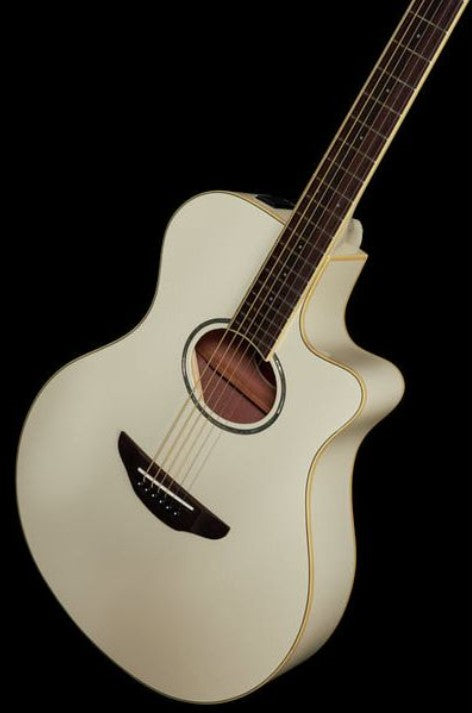 Yamaha APX 600 VWH Guitarra Electroacústica Vintage White 24