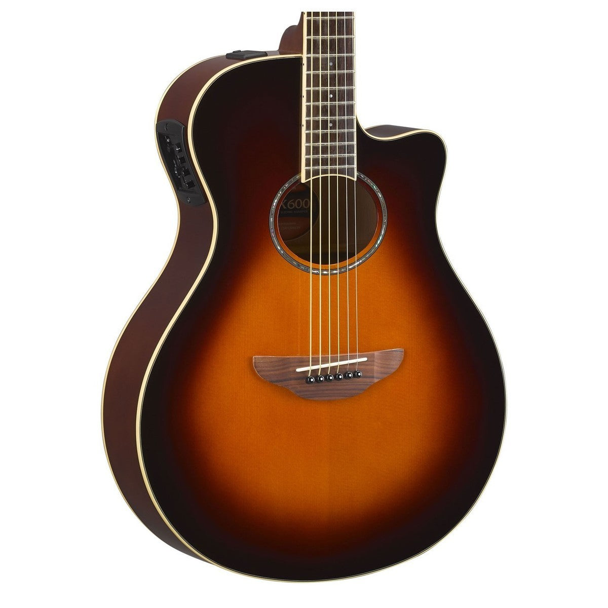 Yamaha APX 600 OVS Guitarra Electroacústica Old Violin Sunburst 3