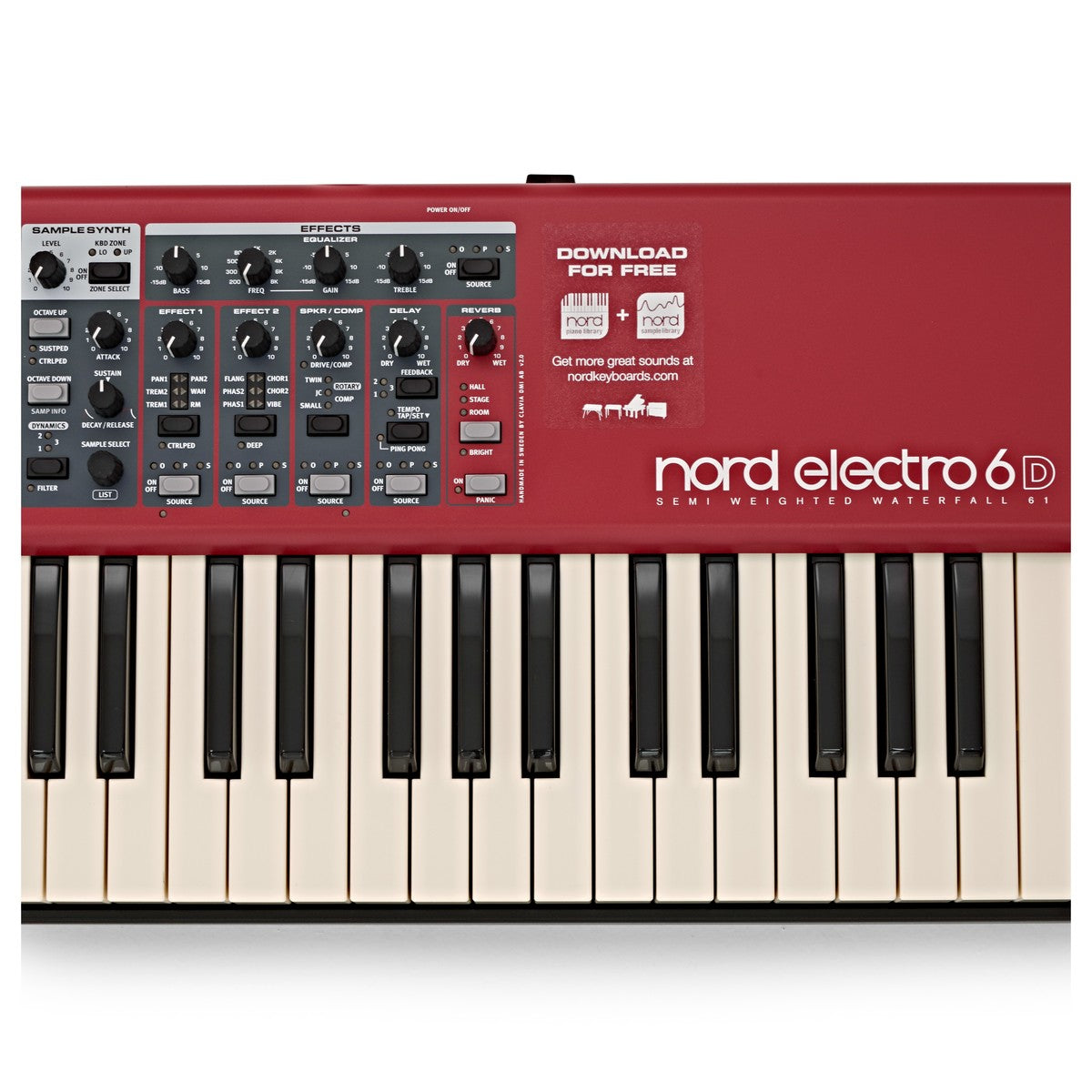 Clavia Nord Electro 6D 61 Stage Piano Profesional 17